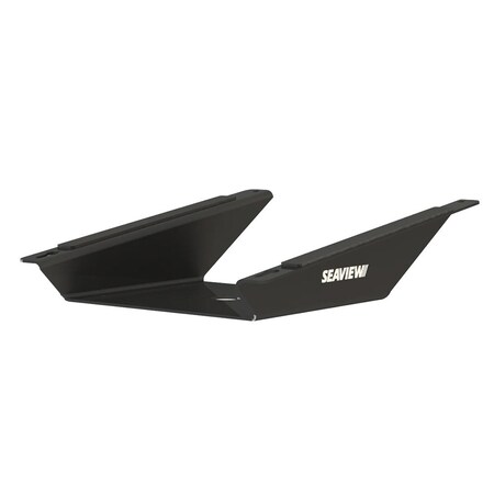 Seaview Aluminum 8 degrees Wedge Base for Starlink Flat High-Performance Antenna - Black SVSLWBBLK